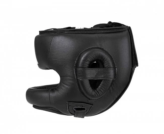 adiBHGF01 Шлем боксерский с бампером Pro Full Protection Boxing Headgear черный (размер S/M) 