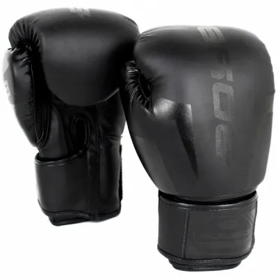 Перчатки боксерские BoyBo Stain BGS322, Флекс, черный