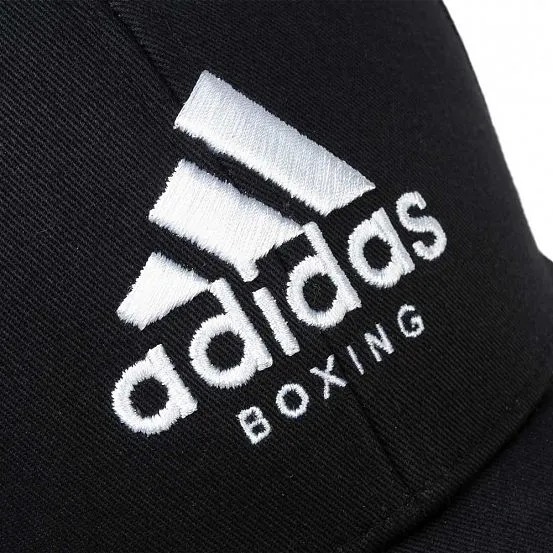 adiCAP01 Бейсболка Baseball Cap Boxing черно-белая (размер OSFM 58-60см)