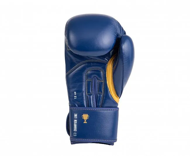 C175 Перчатки боксерские Clinch Olimp Premium Champion Line синии