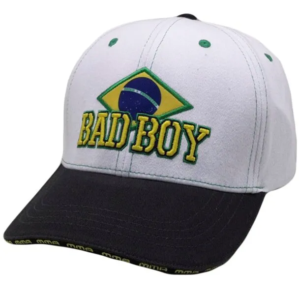 Бейсболка/Кепка Bad Boy Brazilian - White/Black