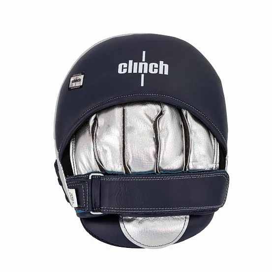 C545 Лапы Clinch Focus Mitt Aero One темносине-серебристые