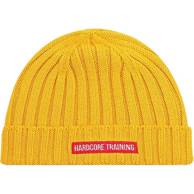 Шапка Hardcore Training Classic Yellow