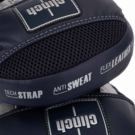 C548 Лапы Clinch Shock Absorb Mitt темносине-серебристые