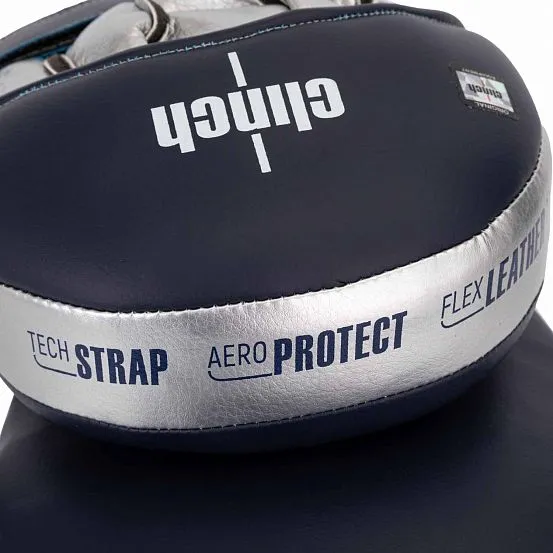C545 Лапы Clinch Focus Mitt Aero One темносине-серебристые