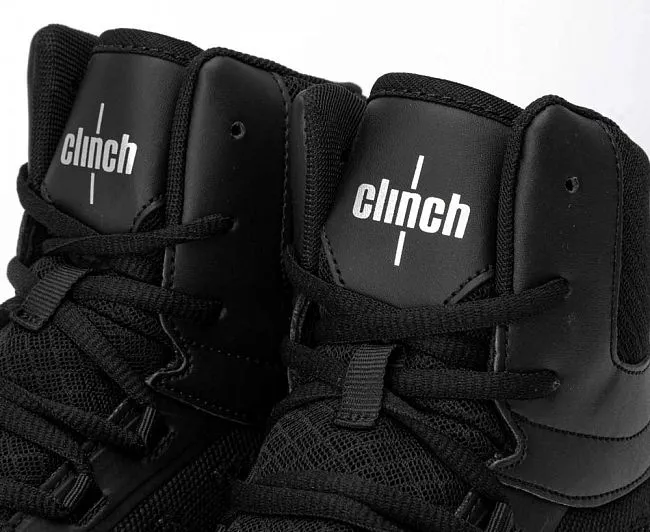 C422 Боксерки Clinch Training черно-белые