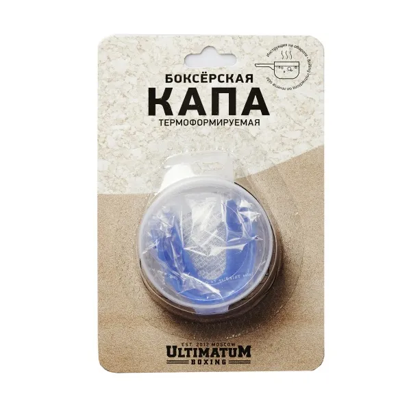 Боксерская Капа Ultimatum Boxing UMG Blue