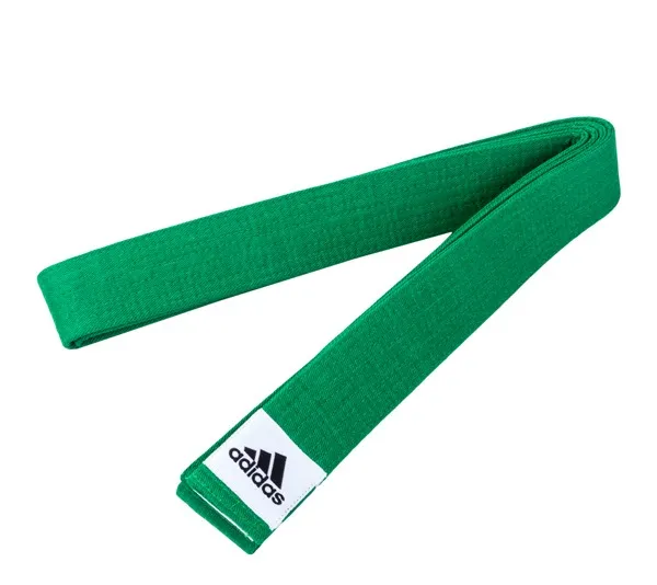 adiB220 Пояс для единоборств Club зеленый