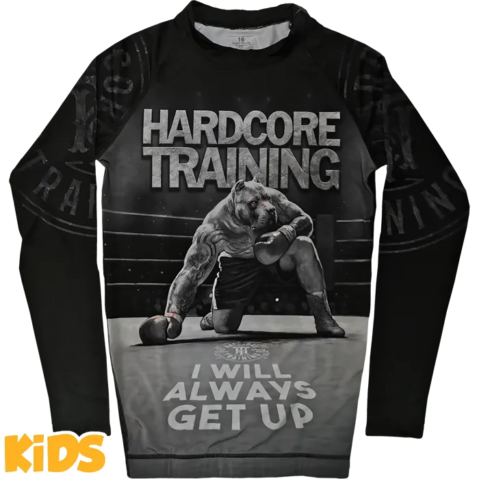 Детский рашгард Hardcore Training х Ground Shark Die Hard