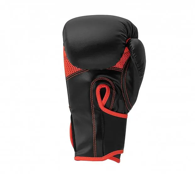 adiH80 Перчатки боксерские Hybrid 80 черно-красные