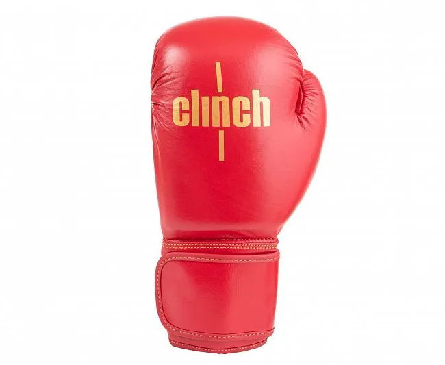 C175 Перчатки боксерские Clinch Olimp Premium Champion Line красные