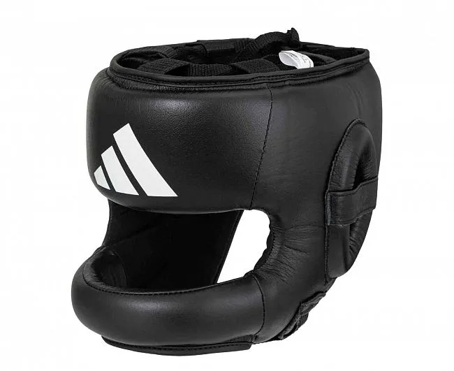 adiBHGF01 Шлем боксерский с бампером Pro Full Protection Boxing Headgear черный (размер S/M) 