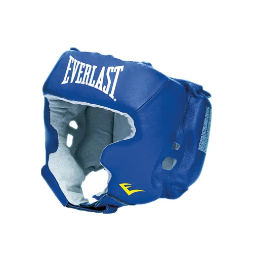 Шлем с защитой щек USA Boxing Cheek син