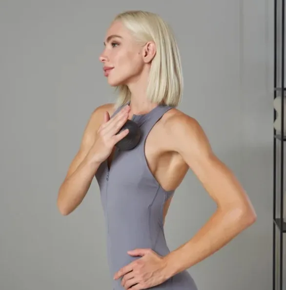 Массажный мячик SISSEL SI Myofascia Ball, диаметр 8 см черный