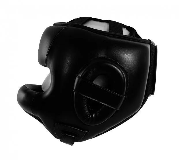 adiBHGF01 Шлем боксерский с бампером Pro Full Protection Boxing Headgear черный (размер S/M) 