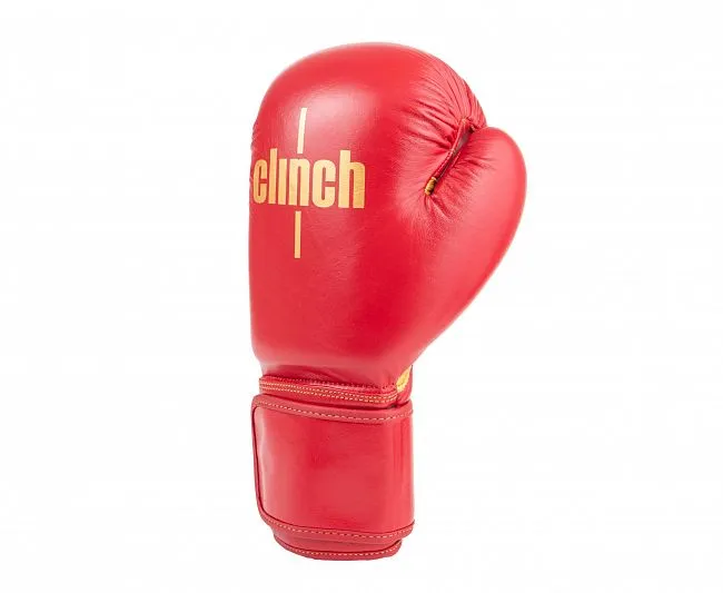 C175 Перчатки боксерские Clinch Olimp Premium Champion Line красные