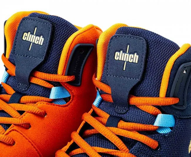 C423 Борцовки Clinch Control сине-оранжевые