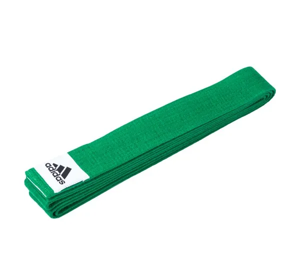 adiB220 Пояс для единоборств Club зеленый
