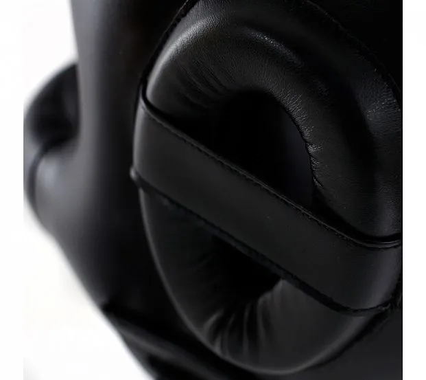 adiBHGF01 Шлем боксерский с бампером Pro Full Protection Boxing Headgear черный (размер S/M) 