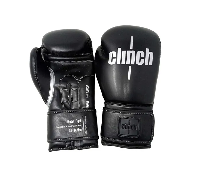 C137 Перчатки боксерские Clinch Fight 2.0 черные
