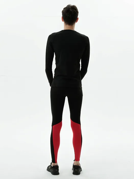 Компрессионные штаны 3.0 Puncher black-red