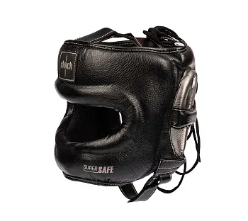 C149 Шлем для единоборств с бампером Clinch Face Guard черно-бронзовый
