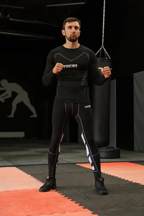 Компрессионные штаны Puncher 3.0 black