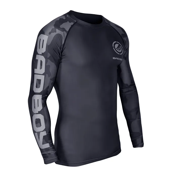 Рашгард Bad Boy Delta Long Sleeves Black/Grey