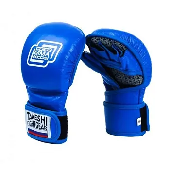 Перчатки Союз ММА TFG blue
