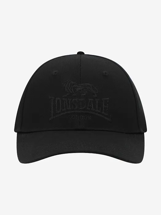 Бейсболка Lonsdale Brooke черн/черн.