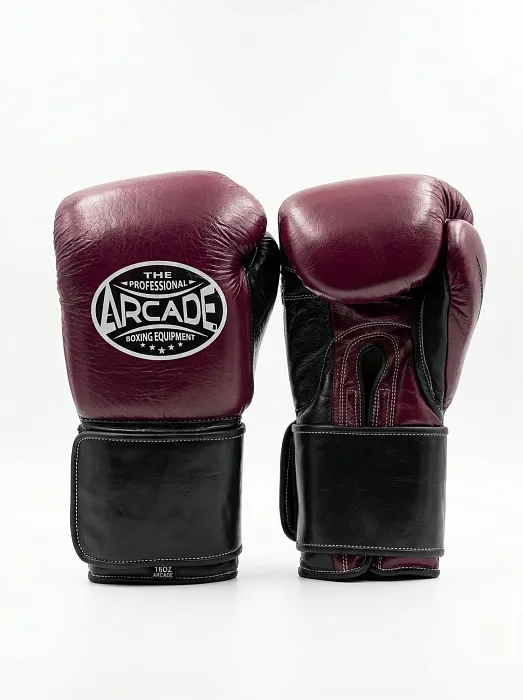 Спаринговочные перчатки Arcade Maroon Black