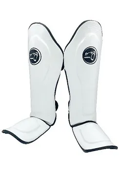 36-30 Kiboshu Защита голени и стопы G55/Белый/Кожа