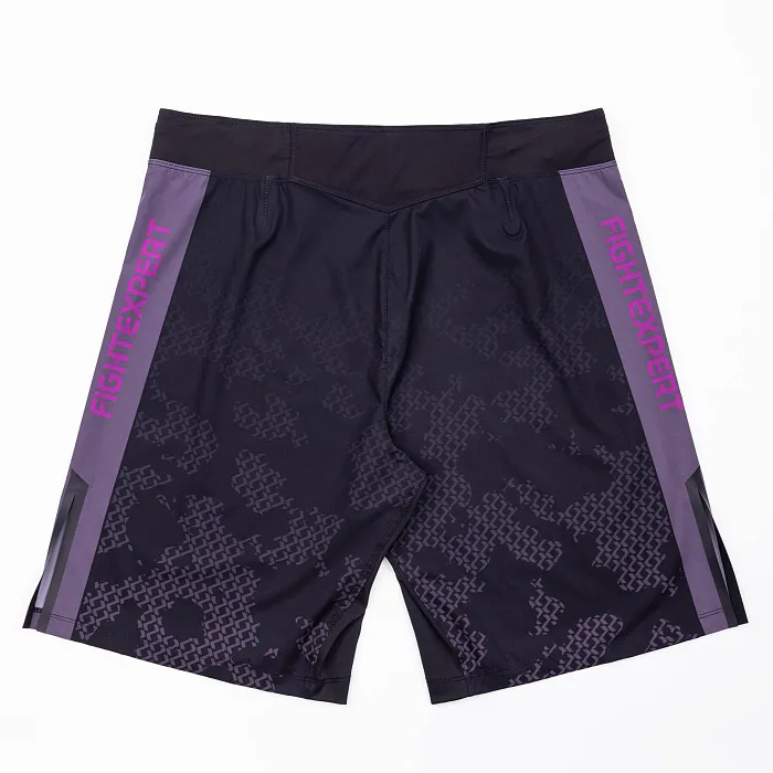 Боевые шорты FIGHTEXPERT Tactical Black / Purple 
