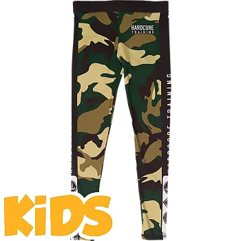 Детские леггинсы Hardcore Training Forest Camo