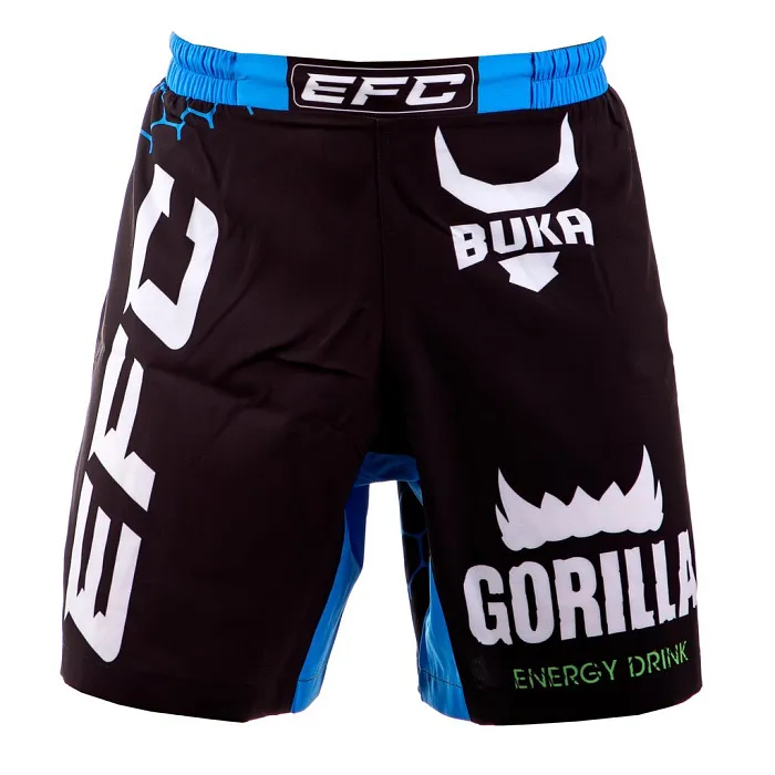 Шорты MMA Buka UFC Black Blue