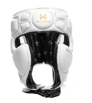 Мексиканский шлем HitNMove Headguard Air Armor White HG-2A