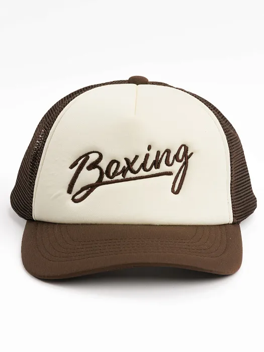 Кепка Boxing REALPUNCHER беж./коричневый