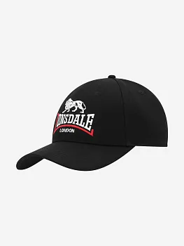 Бейсболка Lonsdale Brooke черн.