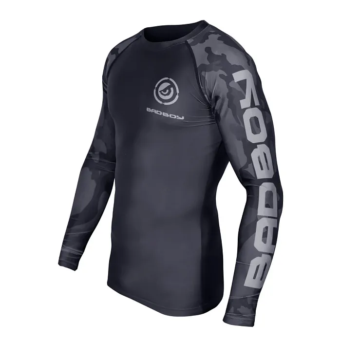Рашгард Bad Boy Delta Long Sleeves Black/Grey