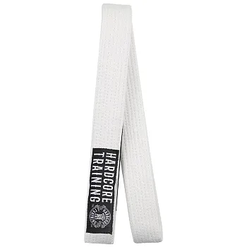 Пояс для кимоно Hardcore Training Premium White