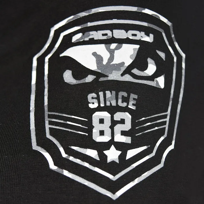 Футболка подростковая Bad Boy Soldier oversize черная