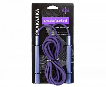 C218 Скакалка скоростная Clinch Speed Rope Undefeated фиолетовая 