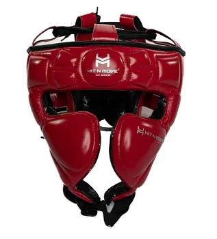Мексиканский шлем HitNMove Headguard Air Armor Red HG-2B