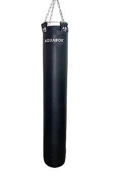Мешок боксерский водоналивной AQUABOX кожа, черн, 30*180-60