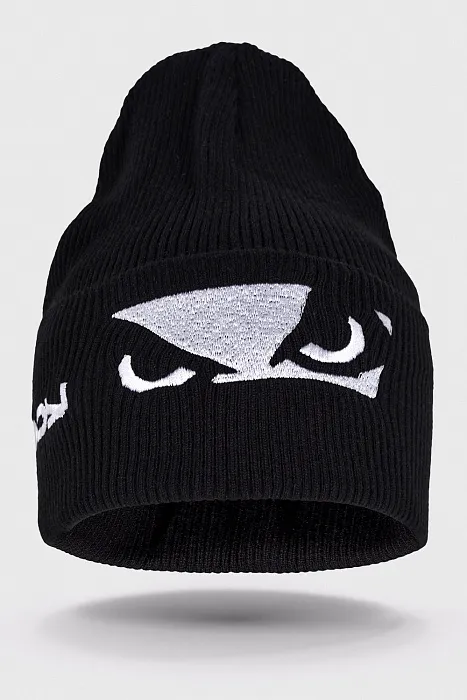 Шапка Bad Boy Logo New white черный