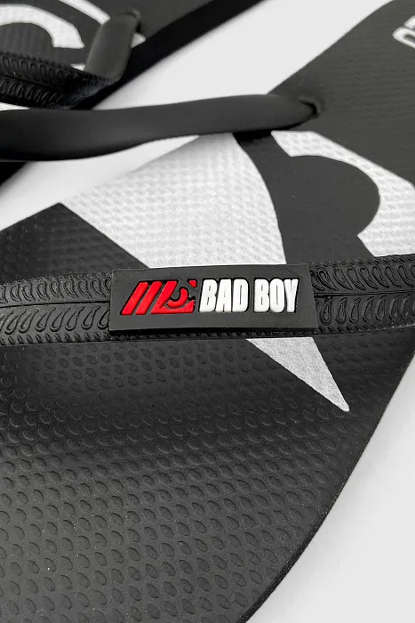 Шлепанцы, сланцы,  Вьетнамки Bad Boy черный