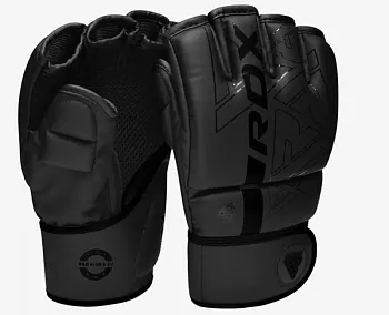 Перчатки тренировочные RDX Grappling F6 черн.мат.