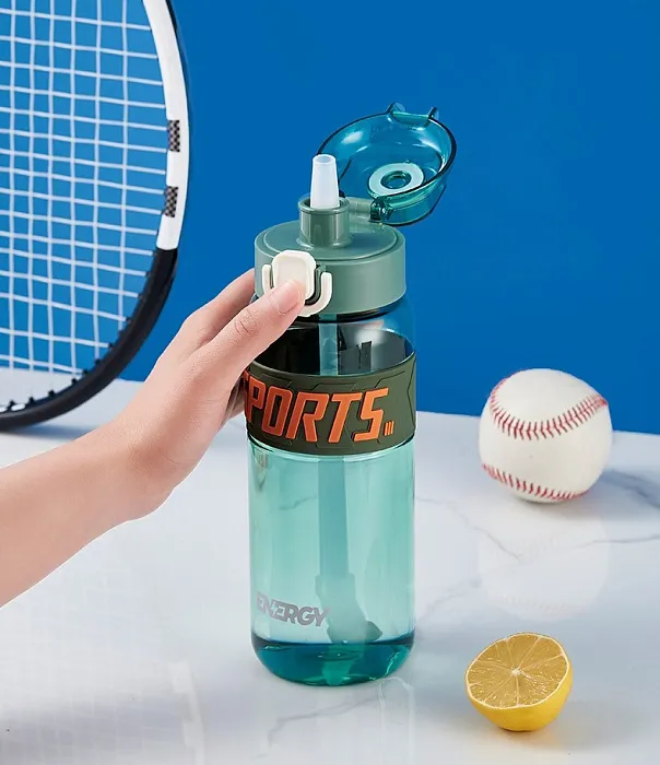 Бутылка для воды SPORTS, 850 мл, прозрачный/белый