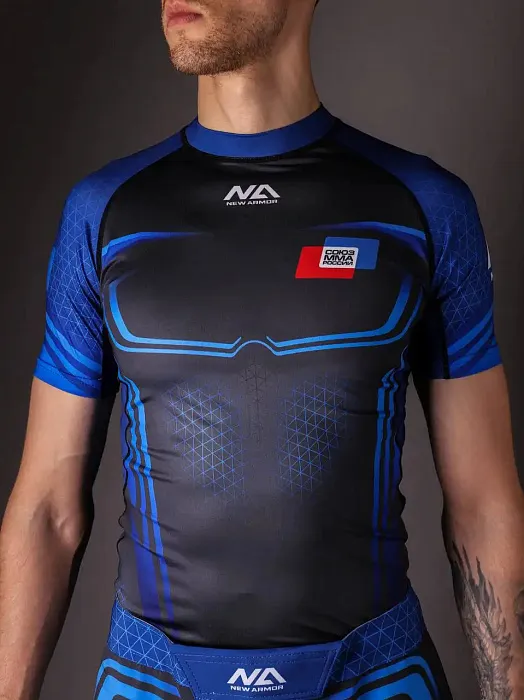 Рашгард NEW ARMOR СОЮЗ детский Синий