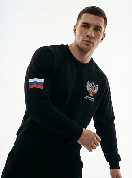 Свитшот ФБ России Черный